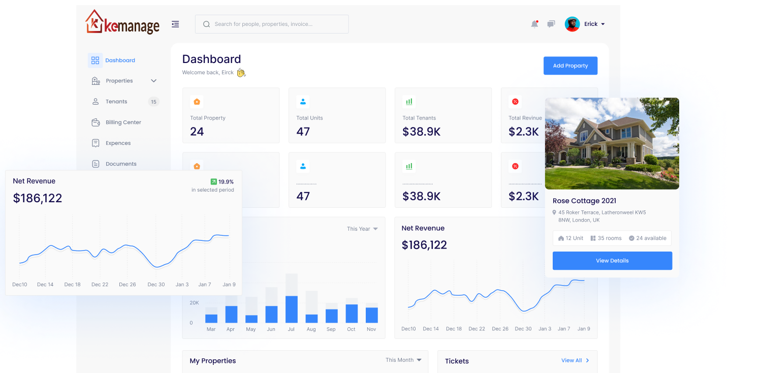 KEMANAGE Property Management System